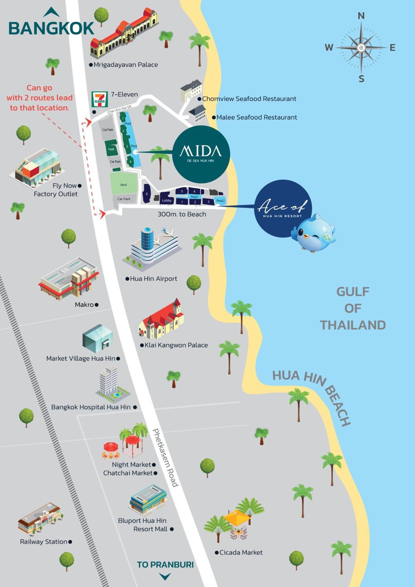 Mida De Sea Hua Hin - Sha Plus Cha-Am Εξωτερικό φωτογραφία